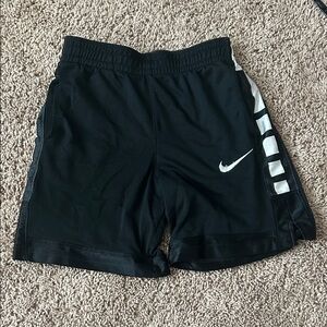 Nike Kids Black and White Mesh Shorts